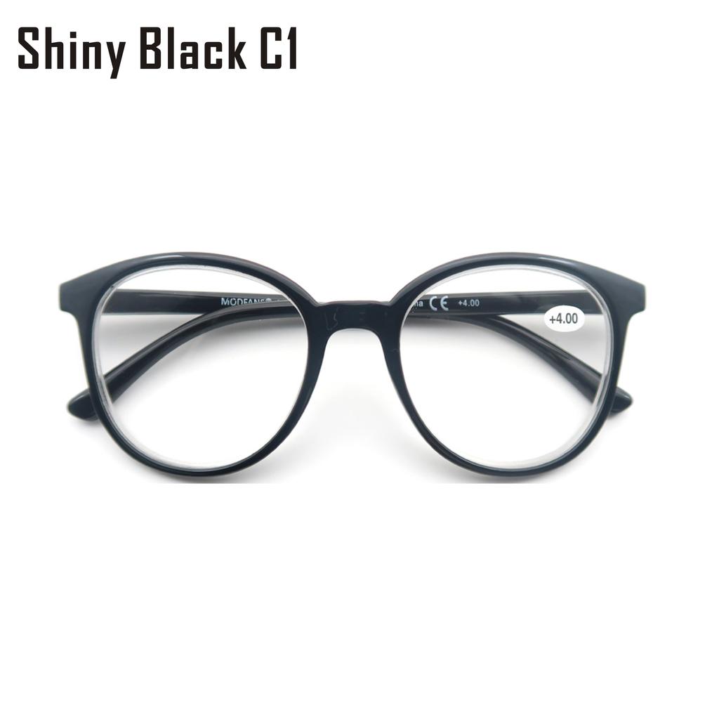 Women Round Retro Reading Glasses Oversized Vintage Reaaders Frame Spring Hinge Presbyopic Diopter
