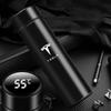 AMR1 Car 500ml Portable Coffee Thermos Car Smart Stainless Steel Insulation Cup For Tesla Model Y 3 S X Three Model3 Auto Accessories