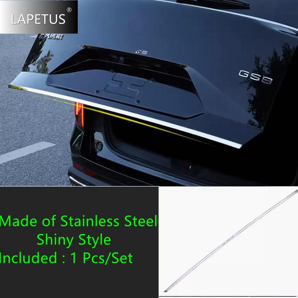 Car Accessories Rear Trunk Lid Cover Tailgate Trim Door Handle Molding Boot Garnish Bezel Cover For Trumpchi GAC GS8 2022 2023