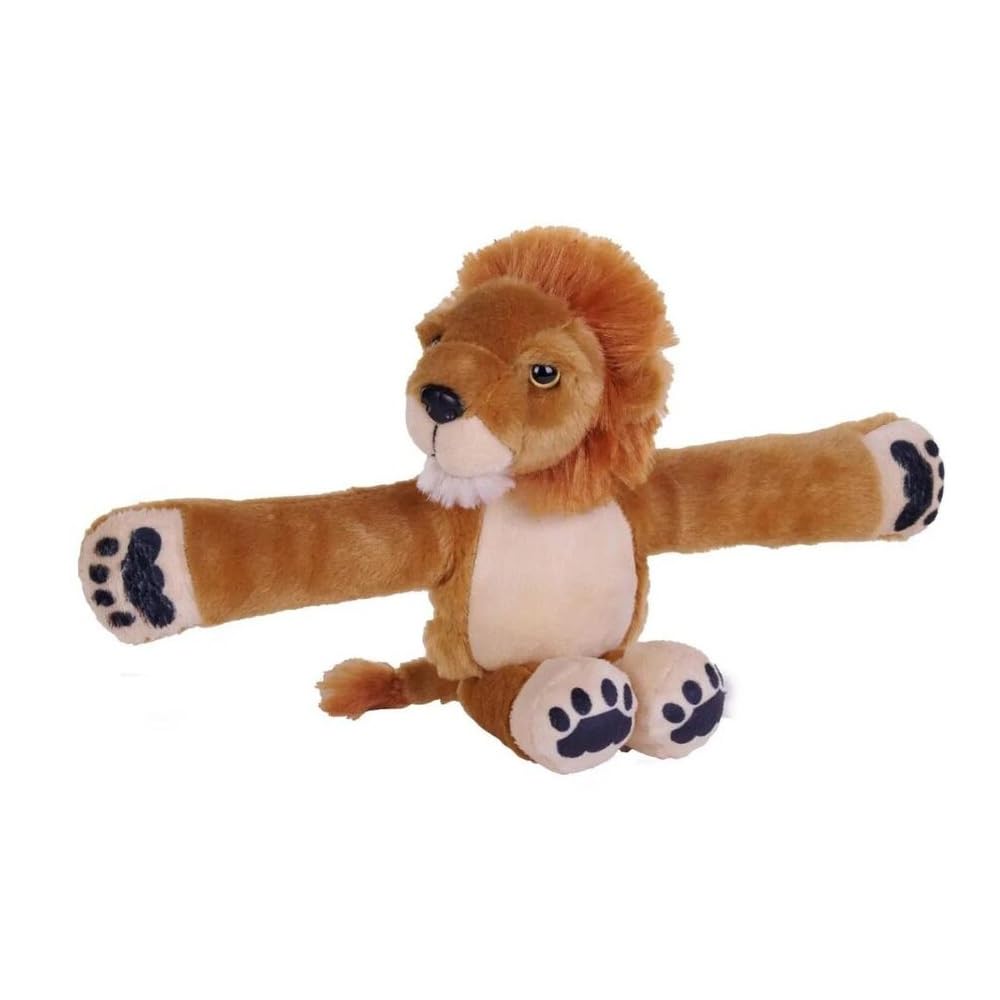 

Huggable Stuffed Animal Lion Slap Bracelet Huggers Toy Gift