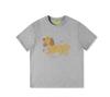 Pure Cotton American Retro Dog Short-sleeved T-shirt Women's New Spring and Summer Design Sense Loose Lazy Trendy Brand Clothes