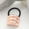 Minimalist Metal Hair Ring - New Korean Style High-End Ponytail Tie Rubber Band.