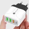 PD33W QC3.0 GaN Charger: 9V/12V, 65W, Multi-Port, European Standard, Fast Charging Adapter