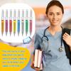 Estune 100 Pcs Syringe Retractable Nurse Pens Novelty Fun Multi Colors Medical Blood Ballpoint Pens Gifts for Nursing Student School Supplies