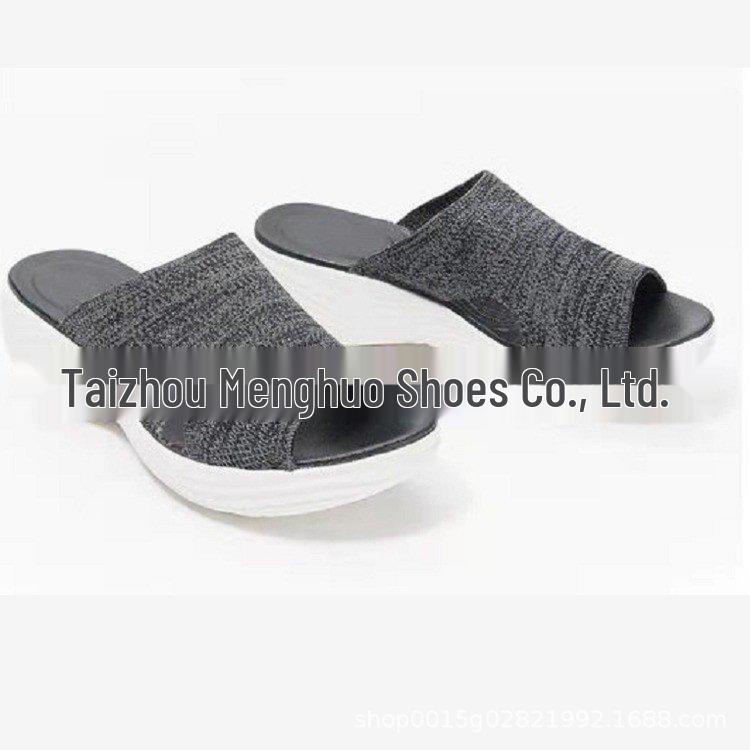 2021 Women s Plus Size Cross-Strap Beach Sandals - Summer Flat Casual Flip-Flops EU 36