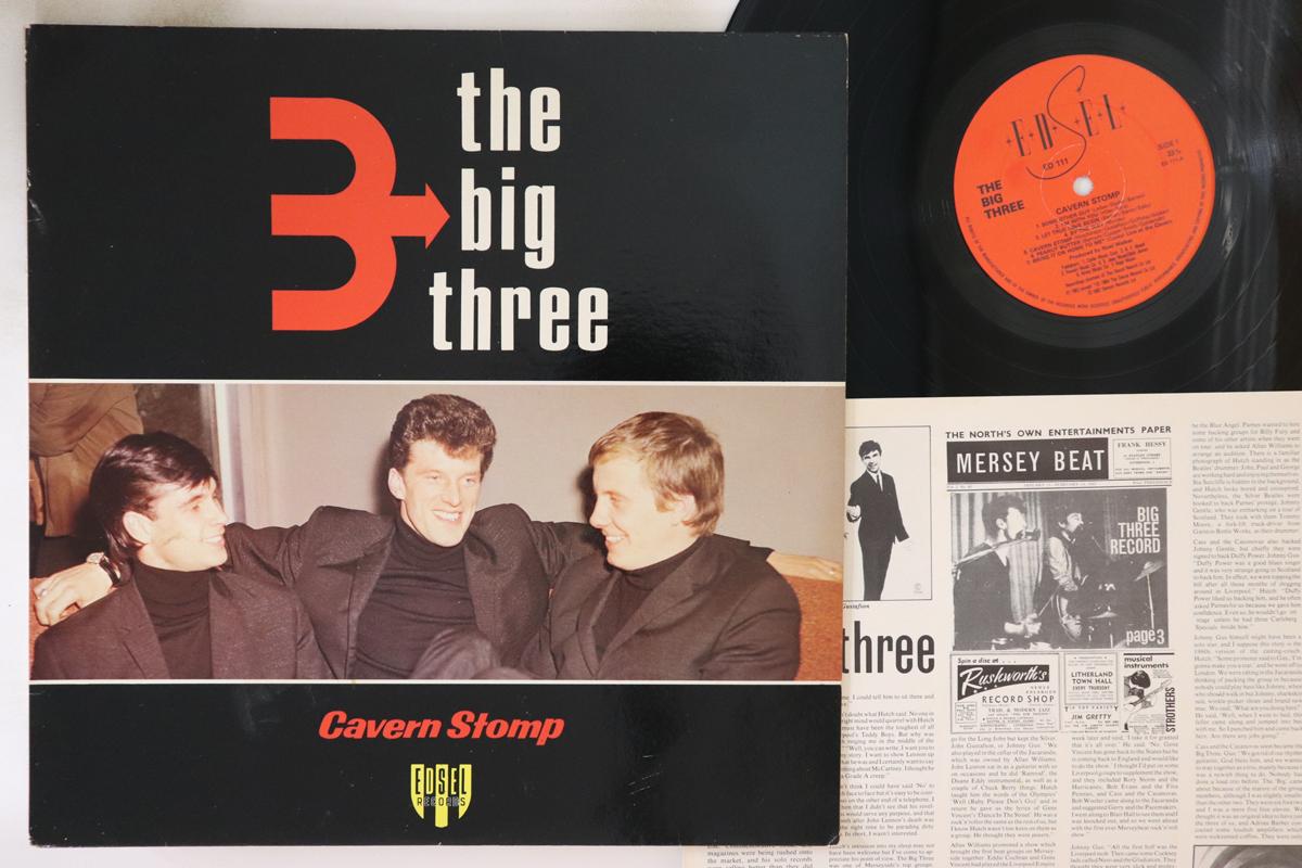 

LP Record BIG THREE Cavern Stomp ED111 EDSEL 1982 UK Rock Used