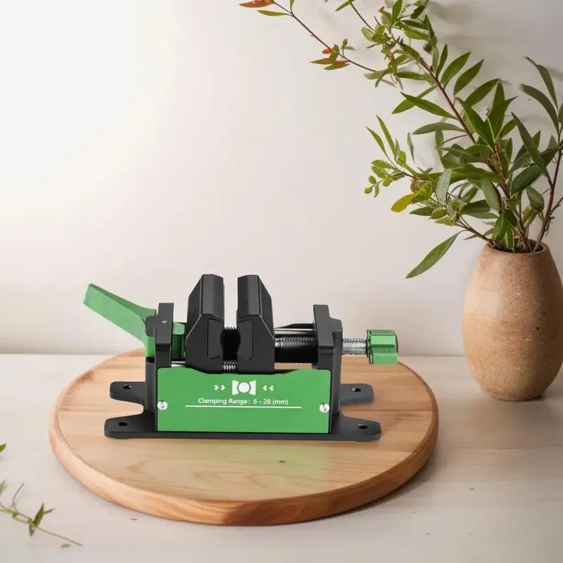 Aluminum Golf Club Vise Quick Release Clamp For 6-28mm Shafts Golf Club Vise Golf Club Regripping Kit Golf Grip Removal Tool