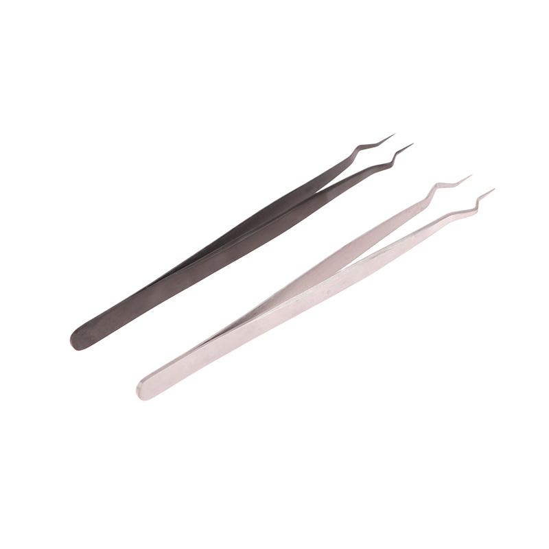 Designed Precision Isolation Lash Extension Tweezer Strategic Angle Opening Jaws Separator Tweezers For Eyelash Extension