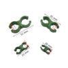 20Pcs Plant Climbing Frame Clips Garden Support Stick Connector Fixed Shelf Stake Clamps Trellis Stand Joint Fastener 360 Degree
