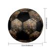 Russian Double Indoor Soccer Ball Colorful Machine Stitched PVC Size 5 Team Training Competition Ready Durable High-Bounce Cool Sports Gift