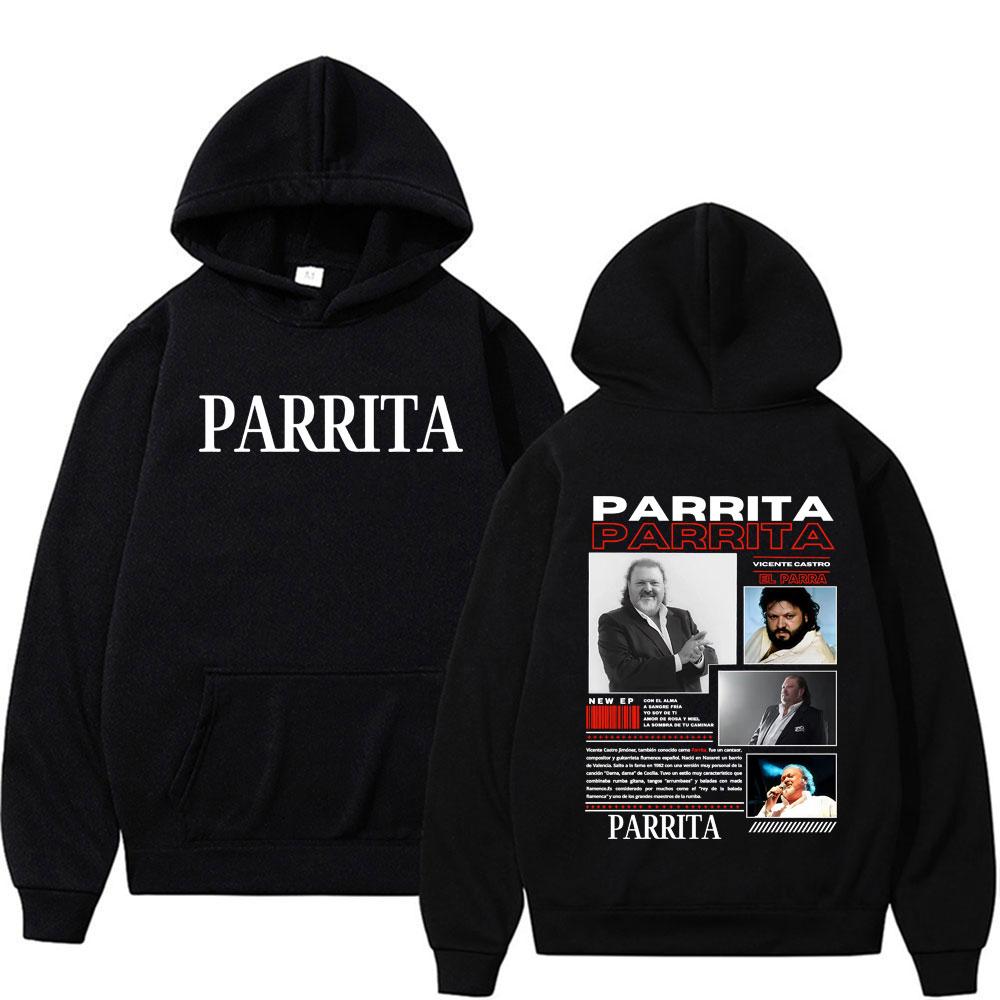 Hot Sale Limited Parrita Music Album Tour Graphic Hoodie Men Women Classic Oversized Comfort Hoodies Fashion Vintage Sweatshirts
