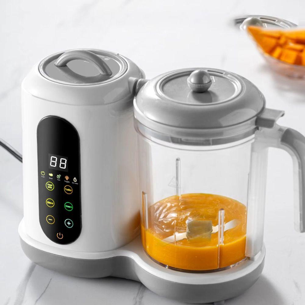 Integrated Timer Baby Food Processor Automatic Steaming Food Mill Machine For Babies