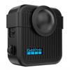 GoPro Max2 Silicone Case: Drop-Proof Protective Shell with Battery Side Cover & Lens Cap