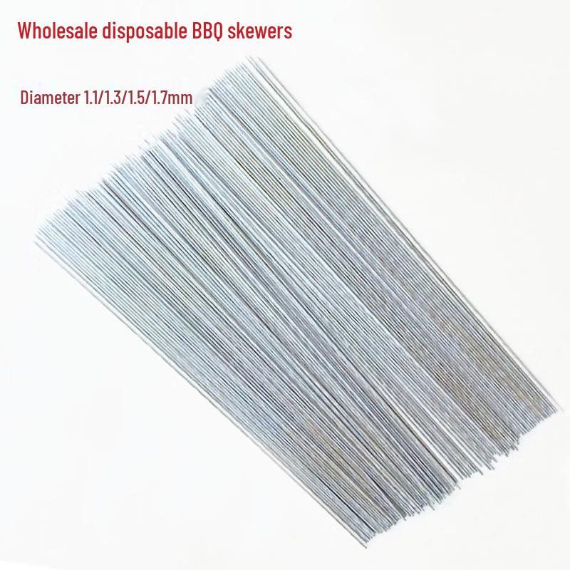 Disposable Round Iron BBQ Skewers