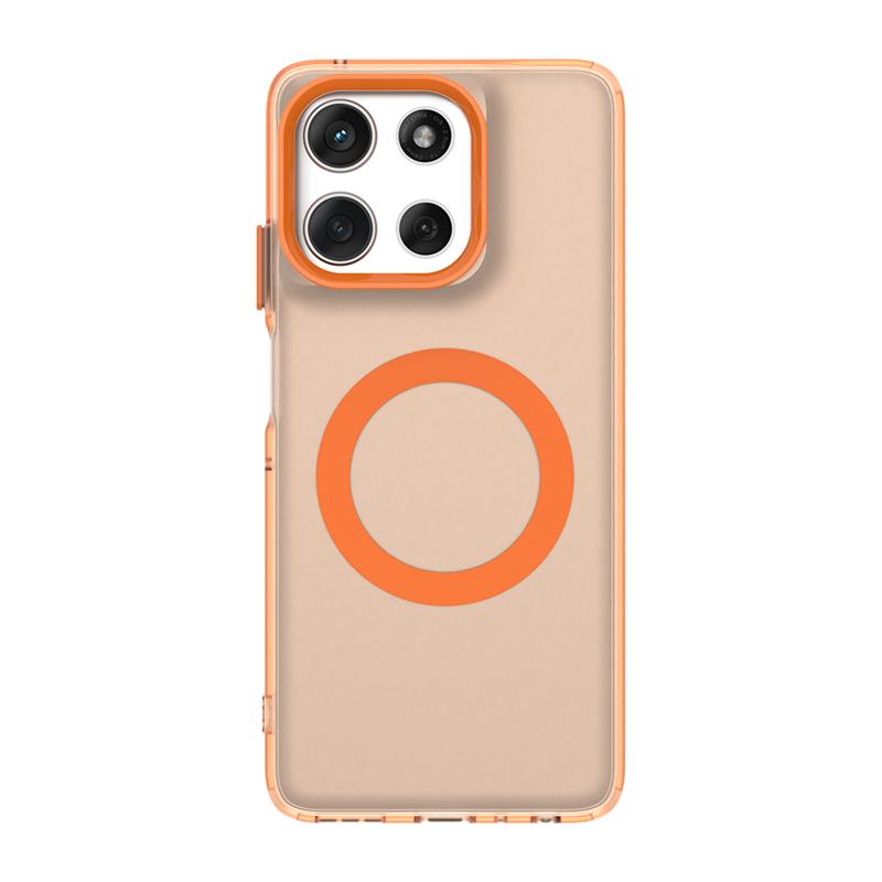 Transparent Case For Motorola Moto G56 Case Moto G56 G86 G66j G66y Magnetic Adsorption Wireless Charge Cover For Moto G56 Case