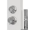 Vidaxl Panel Prysznicowy, Aluminiowy, Biały
