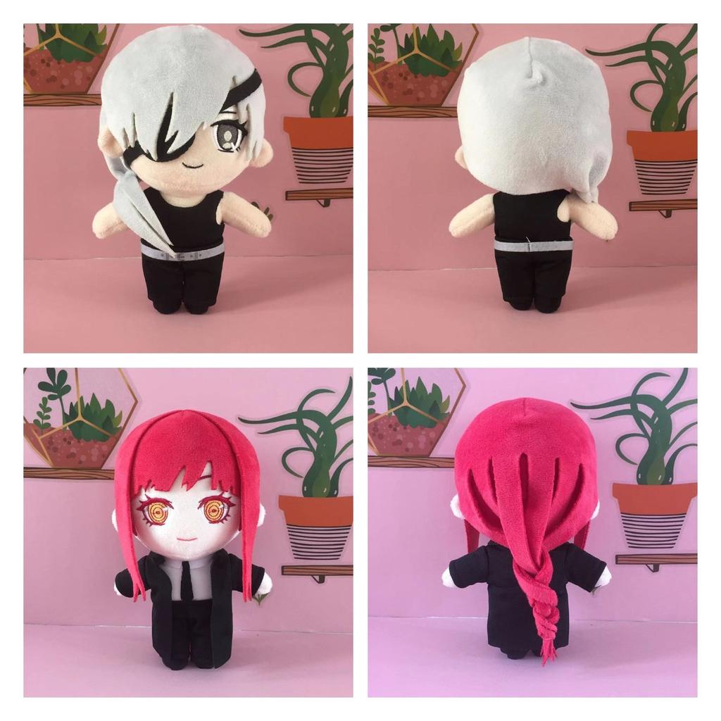 Animation Chainsaw Surrounding Man Plush Doll Makima Plush Doll Gift Birthday