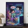 5D DIY Diamond Painting Vanellope Stitch Illustration Cartoon Full Diamond Mosaic Diamond Painting Art Wall Decoration Craft Set