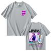 Fashion Singer Maria Becerra La Nenas Album Highquality Unisex and Women 2025 Summer Pure Cotton 100 Printed Loose Tshirt