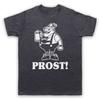 Unisex Shirt Cotton Oversize Large Size PROST! CHEERS OKTOBERFEST GERMAN BEER FESTIVAL CHANT MENST-SHIRT