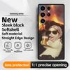 Funny Cat Memes  Phone Case For Samsung Galaxy S26 S25 S24 S23 S22 S21 Plus Ultra Note20 Soft Black