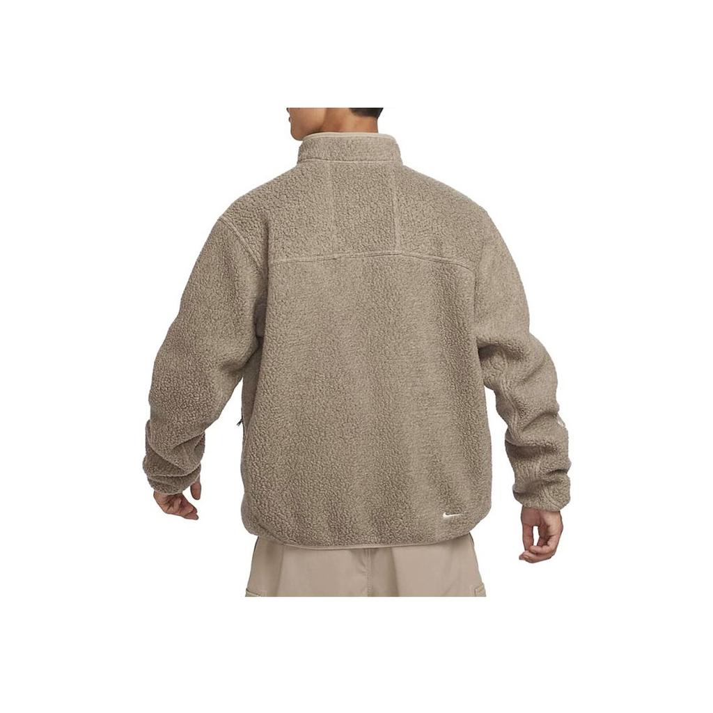 Nike ACG Arctic Wolf Fleece Jacket with Sherpa Paneling and Woven Accents Men Jacket Solid FN0373-247