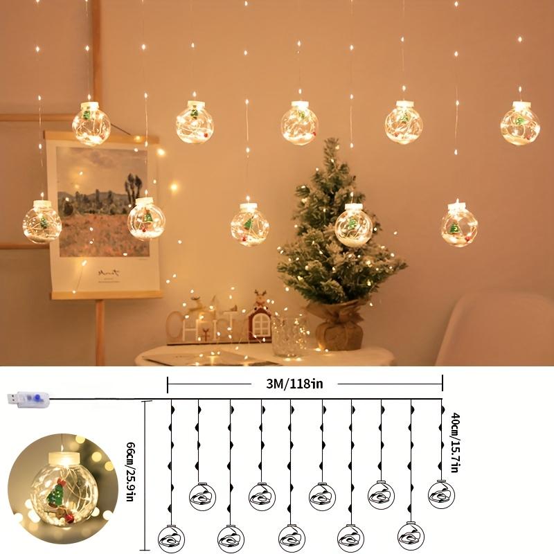 LED Christmas Wish Ball Curtain Light String Lights Xmas Tree Ornament