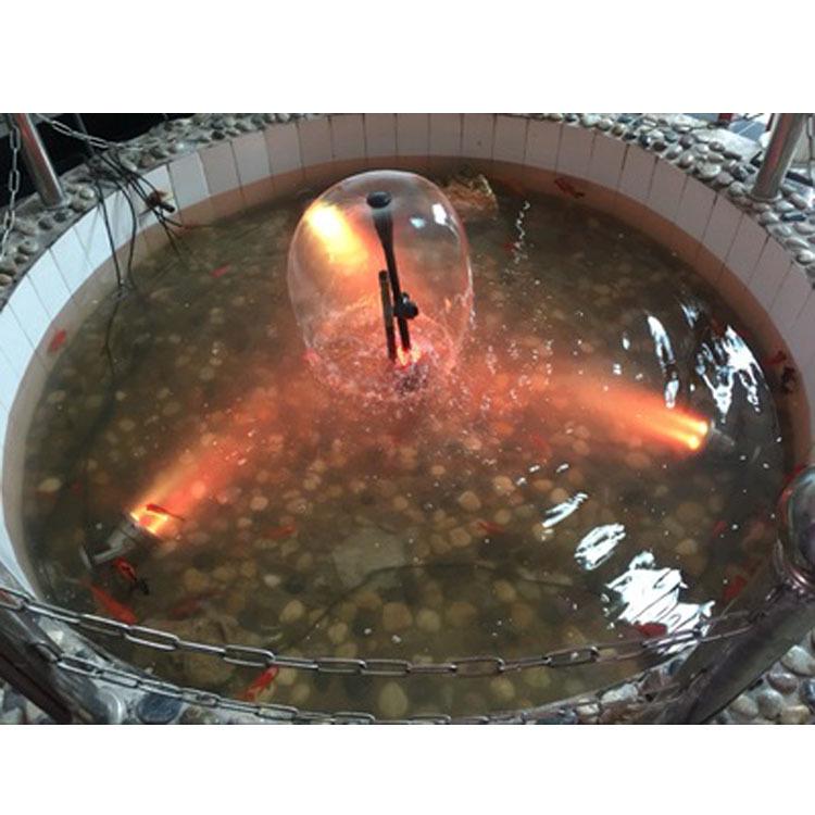 Stainless Steel Decorative LED Underwater Pool Light - Single or Seven Colors Waterproof Fountain Sprinkler