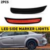 Front Bumper Rear Side Red Marker Signal For Lights Dodge 2015- Charger IP67