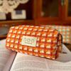 Woven Fabric Pencil Case Large Capacity Pencil Bag Multipurpose Pen Pouches for Students Women School Office Daily Use