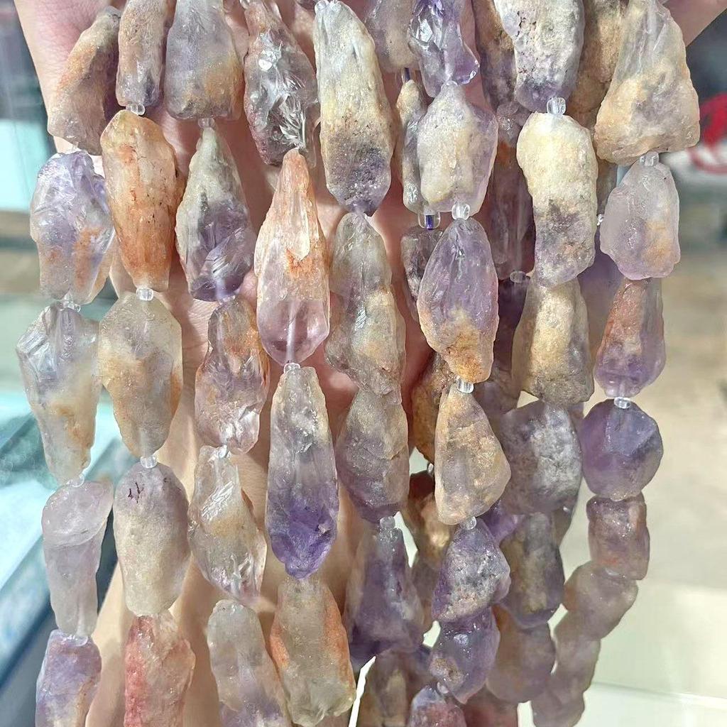 Natural Raw Amethyst Chip Beads for Handmade Jewelry & Accessories