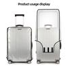18-30inch Clear Suitcase Cover Protector Transparent Travel Luggage Protector PVC Waterproof Wheeled Suitcase Travel Accessories