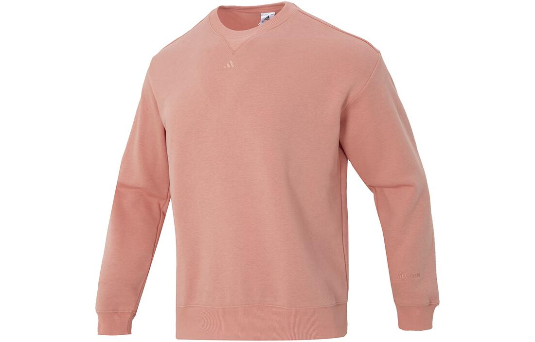 

Adidas Sweatshirts Men s Peach Crew Neck Moderate Regular IJ6904 M