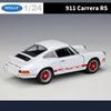 Welly 1/24 Porsche 911 Carrera RS Alaşım Spor Araba Modeli Döküm Metal Oyuncak Yarış Araçları Araba Modeli Simülasyon Çocuk Hediye