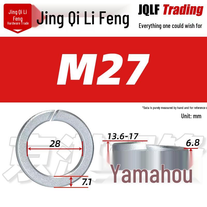4.8 Grade M8-M36 Hot-Dip Galvanized Open Spring Washer
