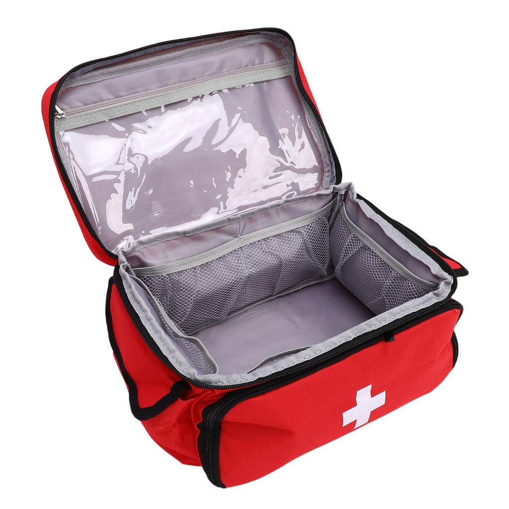 Medical Storage Bag Oxford Cloth Water Proof Portable Emergency Aid Pouch Medical Organizer Carrying Bag for Outdoor
