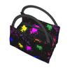 Colorful Paint Splatter Art Thermal Lunch Bag Reusable Waterproof Cooler Insulated Lunch Box Bento Tote for Work Travel Picnic