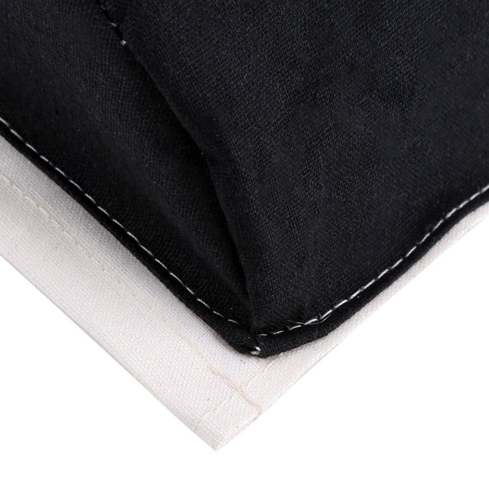 Cotton Linen Fabric Linen Storage Bag Waterproof Material Wall Pouch  Door Hanging синий