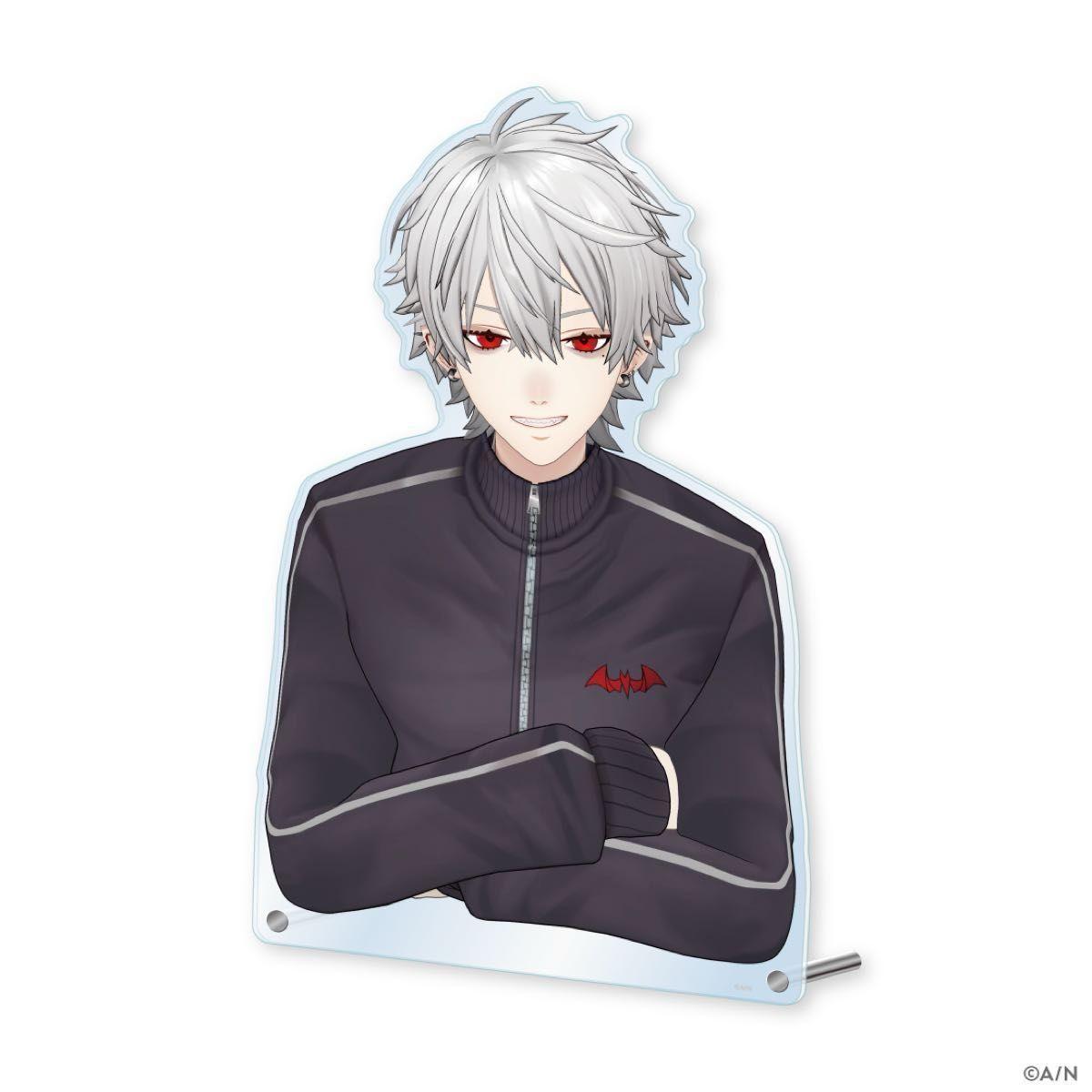Used Nijisanji Die-cut Acrylic Panel Kuzuha Budokan Acrylic Stand ChroNoiR Kuronowa