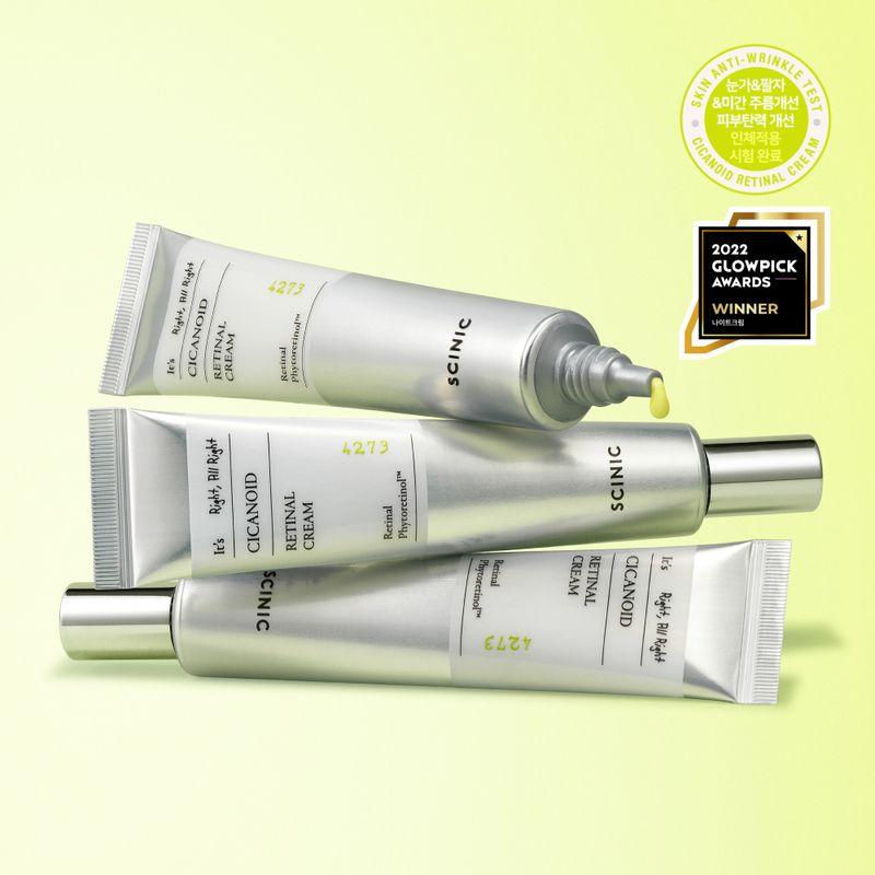 3 Cicanoid Retinal Creams