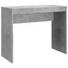 VidaXL Bureau Gris béton 90x40x72 cm Bois d'ingénierie 800382