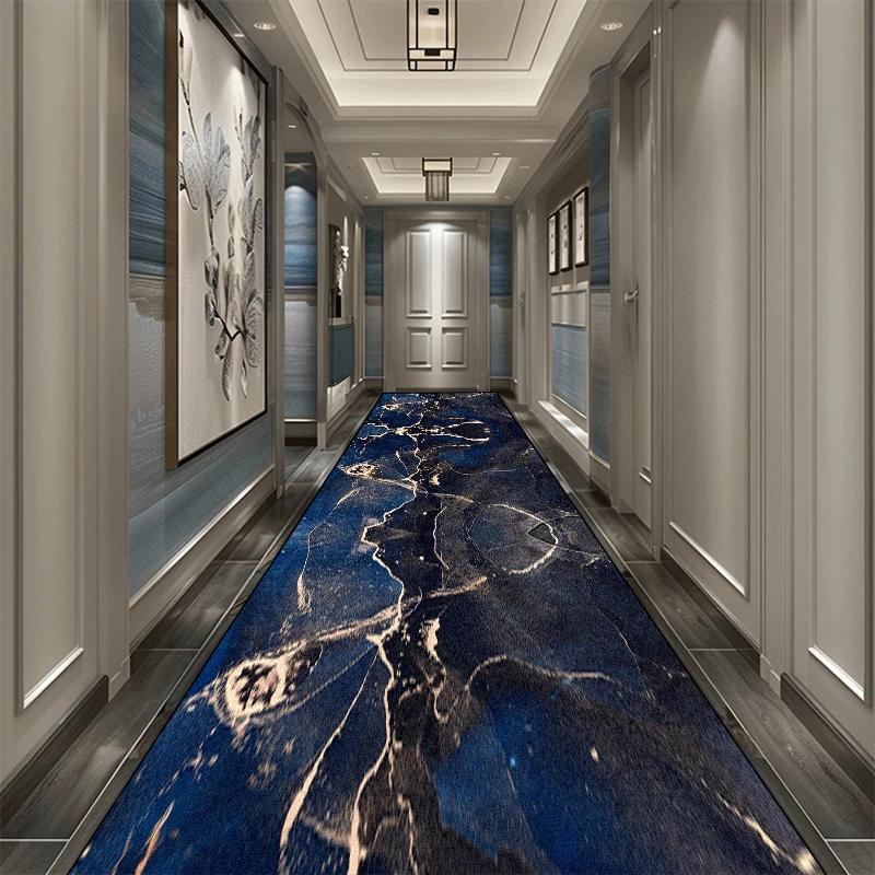 

Скандинавский Абстрактный Длинный Ковер для Коридора Украшение Холла Ковровая Дорожка для Вечеринки Холл Проходной Коврик Нескользящий Ковер для Комнаты Дивана Прикроватный 60x200cm 23.6x78in