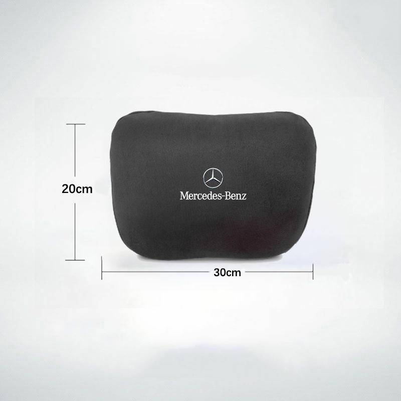 High Quality Car Neck Headrest Support Seat Soft Pillow For Mercedes Benz AMG Smart W205 C300 W203 W206 W108 W124 W126 W140 W168 ED1