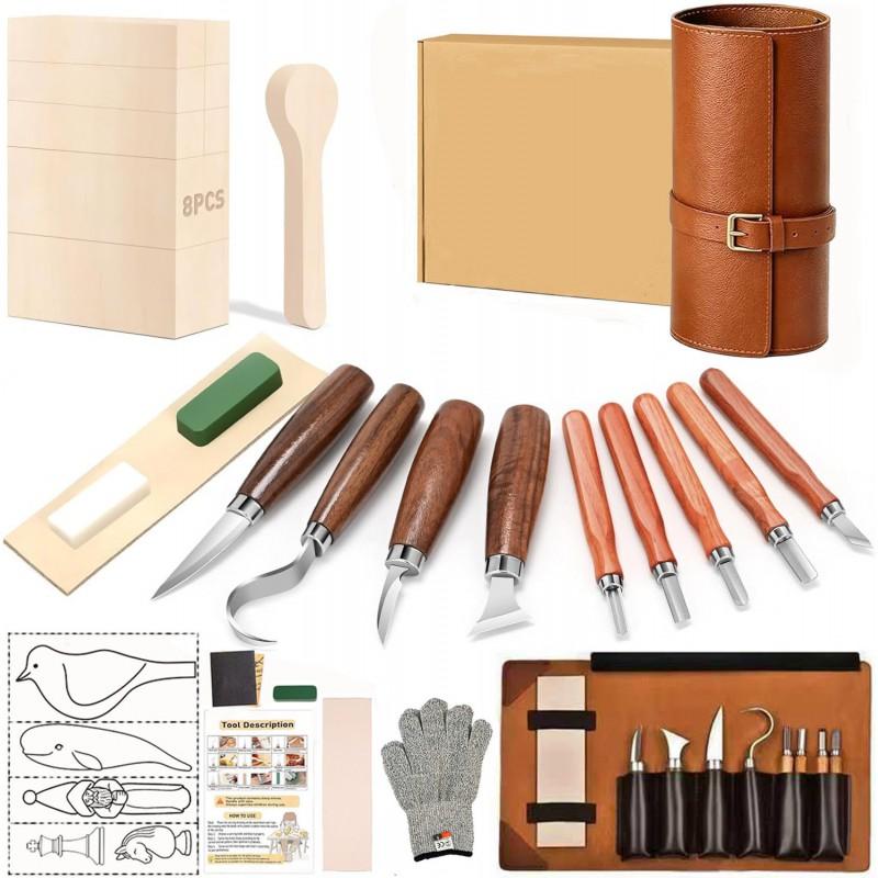 Wood Carving Tools Set Beginners Professionals