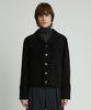 Andros Suede Trucker Jacket (Black)
