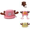 Peluche di Chopper di One Piece Cappello da Pescatore Morbido e Carino Accessorio per Abbigliamento