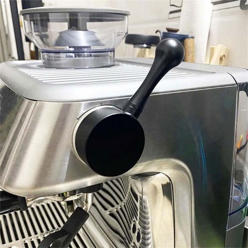 Durable Metal Handle Steaming Lever Easy to Use Metal Coffee Machines Accessories Steaming Knob for 870XL/875/878