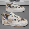 New Men's Skateboard Shoes 2026 Spring Fashion Versatile Low-Top Casual Sports Shoes Men's Trendyy Floral Cloth Sneakers Suitable for Outdoor Sports