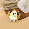 Pineapple Slice Holiday Puppy Silicone Mold for Aromatherapy, Candles, Baking, Toy & Resin Crafting