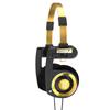 Koss Porta Pro Limited Edition On-Ear Headphones Black and Gold In-Line Mic Volume Control Touch Remote Wired 3.5mm